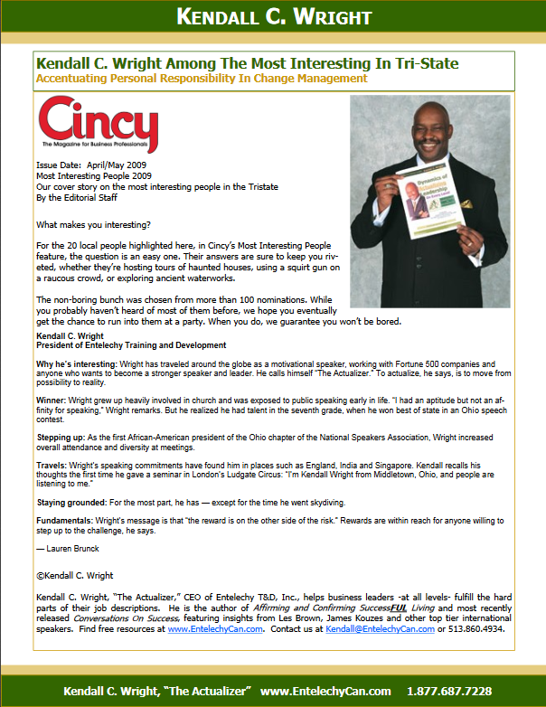 Cincy Mag Most Interesting People