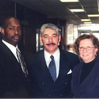 Kendall C. Wright with George Frazier and Ginger Bruggeman 