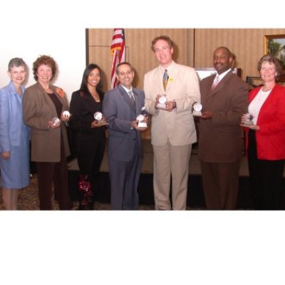 Kendall C. Wright with NSA-OH Award Recipients 